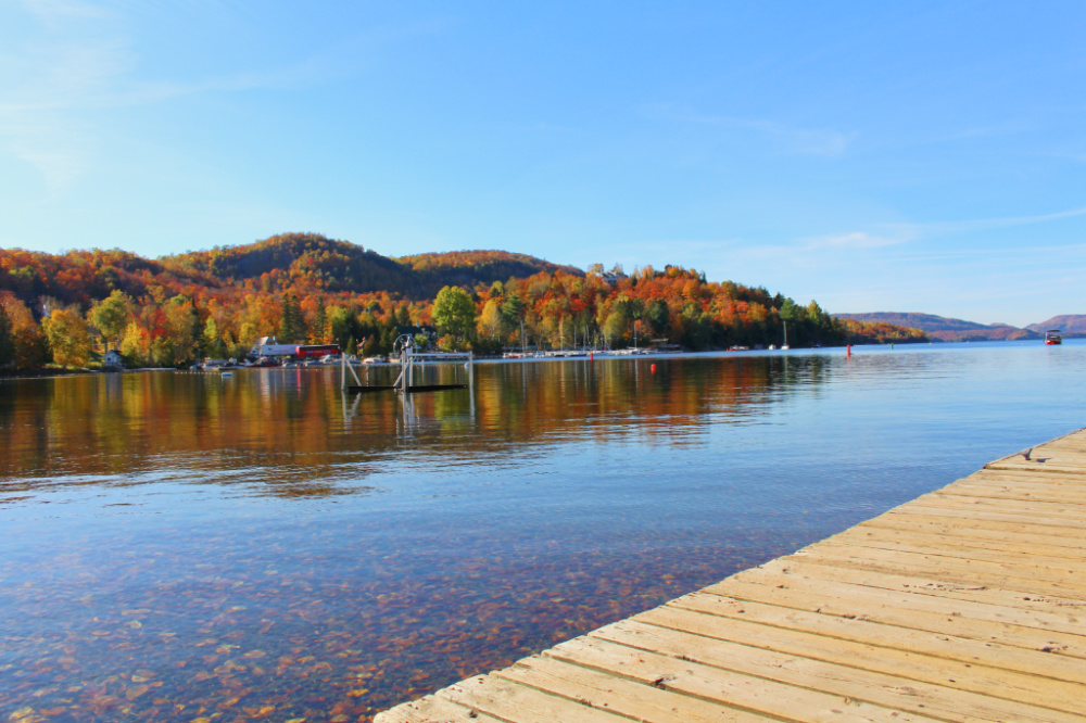 lac mont tremblant canada