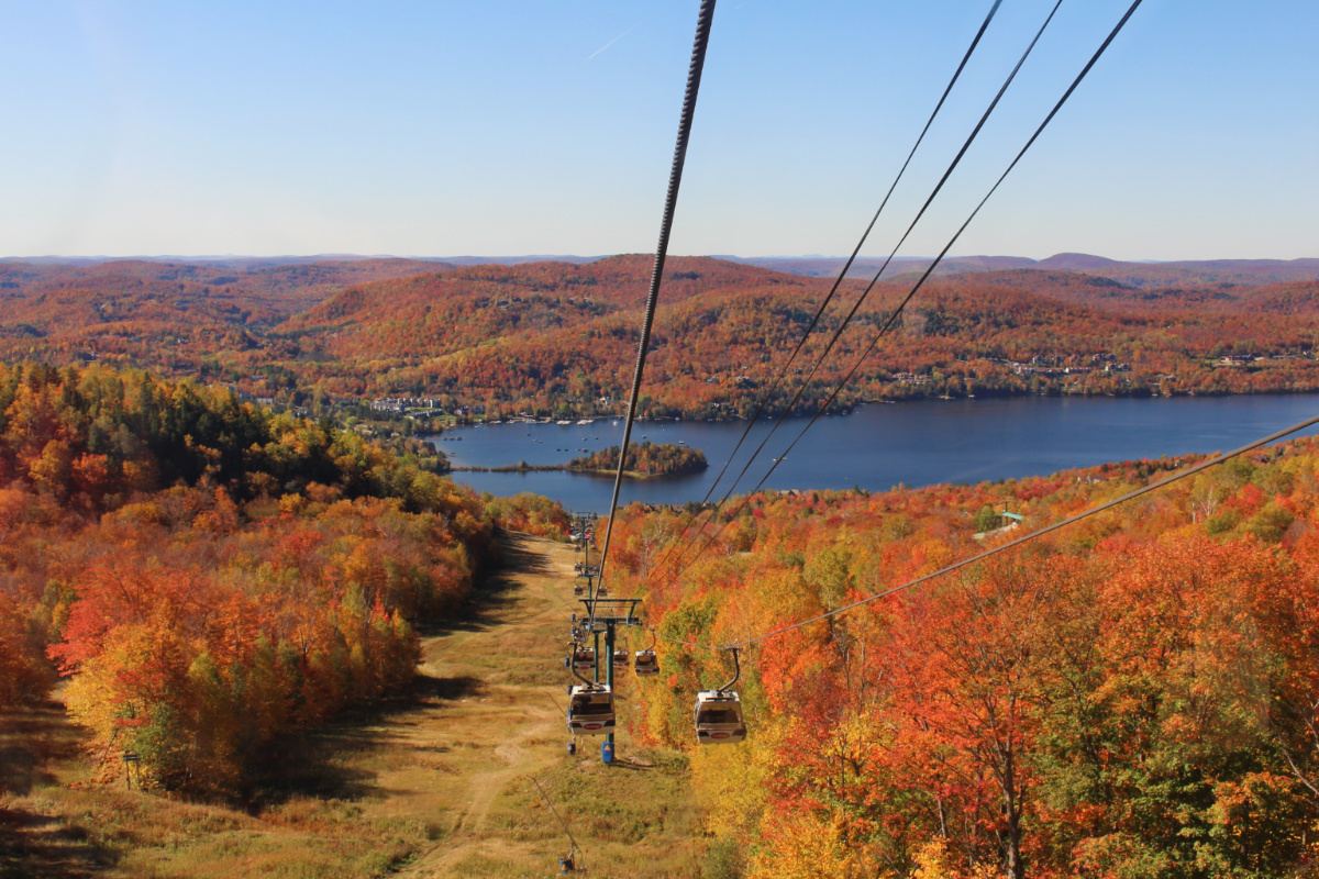 mont tremblant canada téléphérique