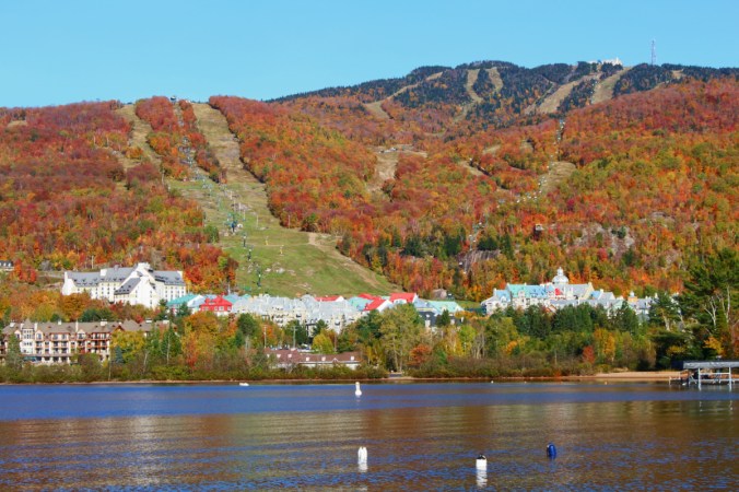 mont tremblant lac canada