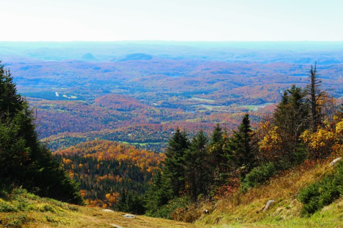 vue mont tremblant canada
