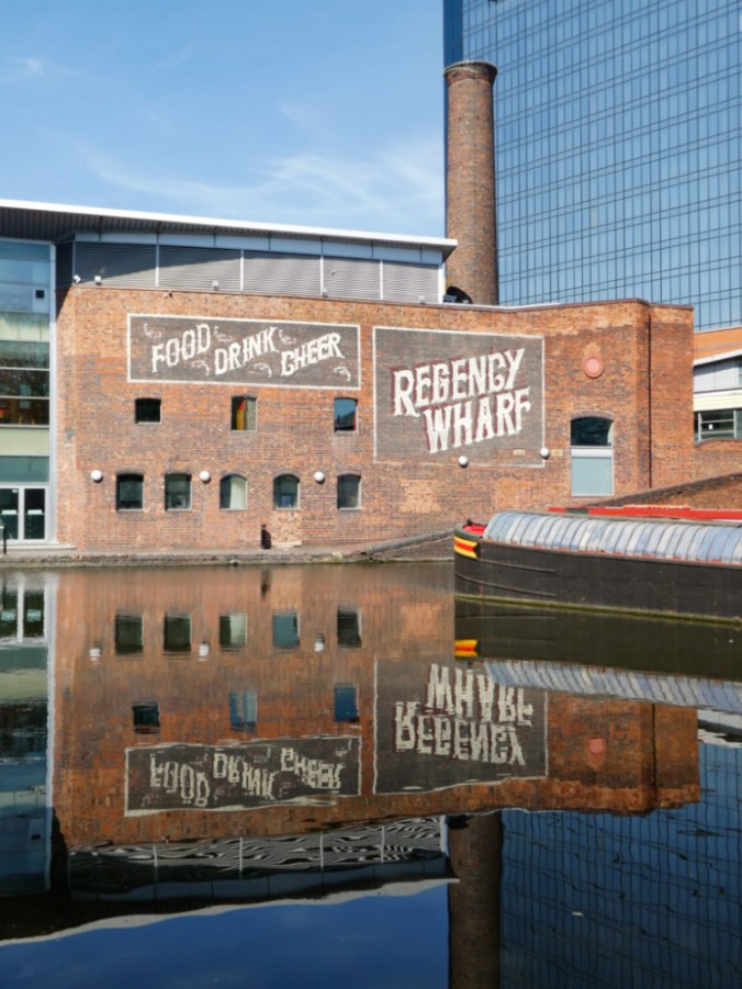 Birmingham canaux food drink