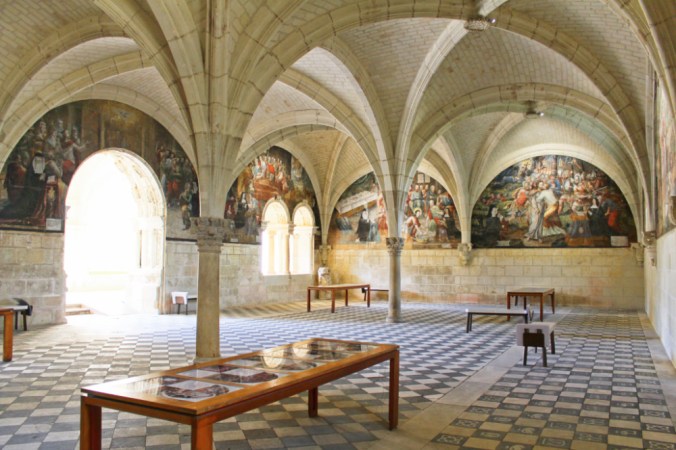 salle capitulaire Fontevraud