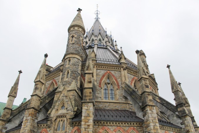 bibliothèque parlement Ottawa extérieur