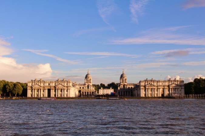 vue isle of dogs Greenwich Londres