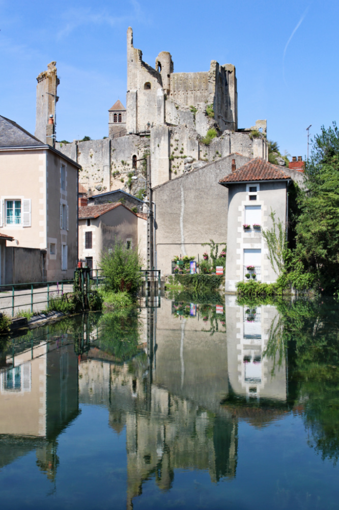 château des évêques Chauvigny