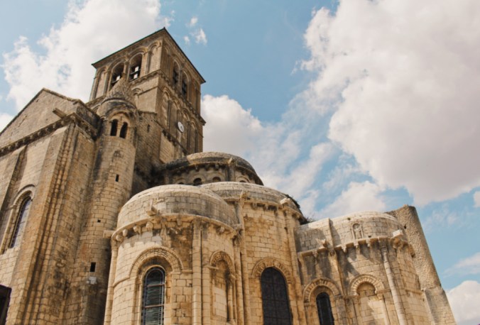 collégiale st Pierre Chauvigny