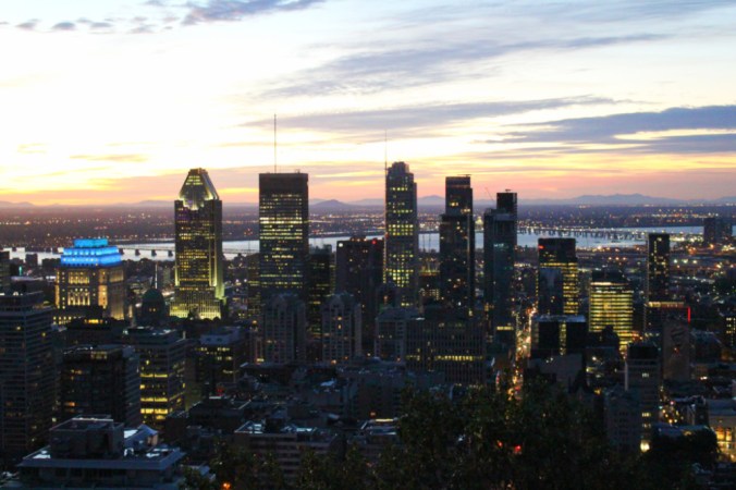 lever de soleil Montréal