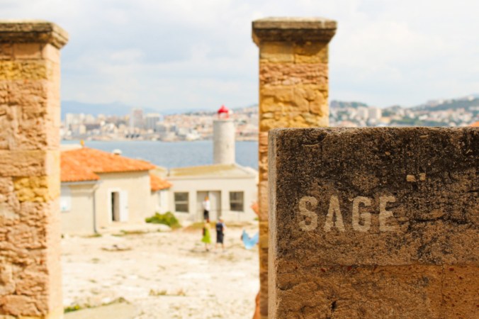 entrée château d'If Marseille
