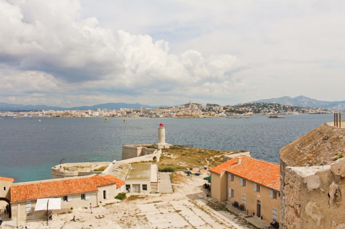vue toit château d'If Marseille