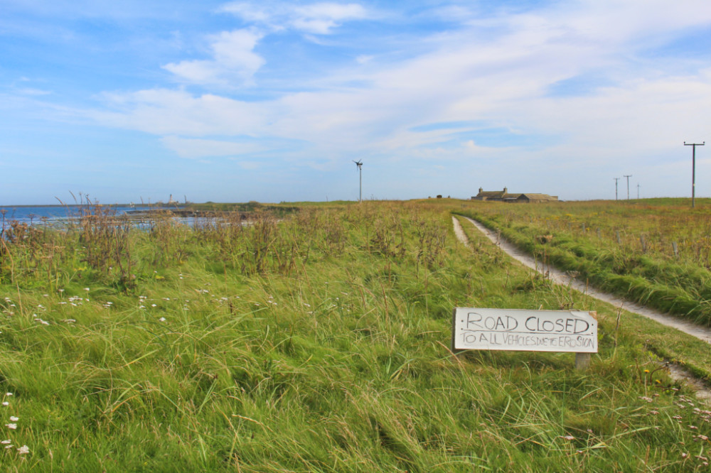 chemin Start point Sanday