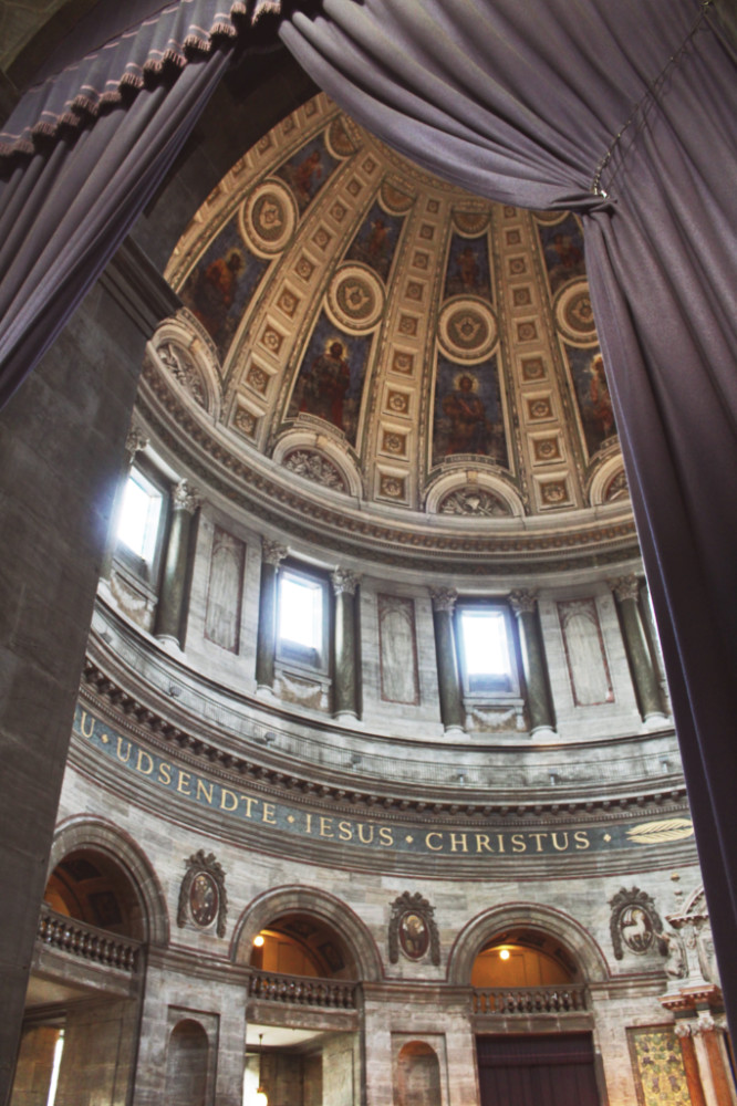 Marmorkirken intérieur Copenhague