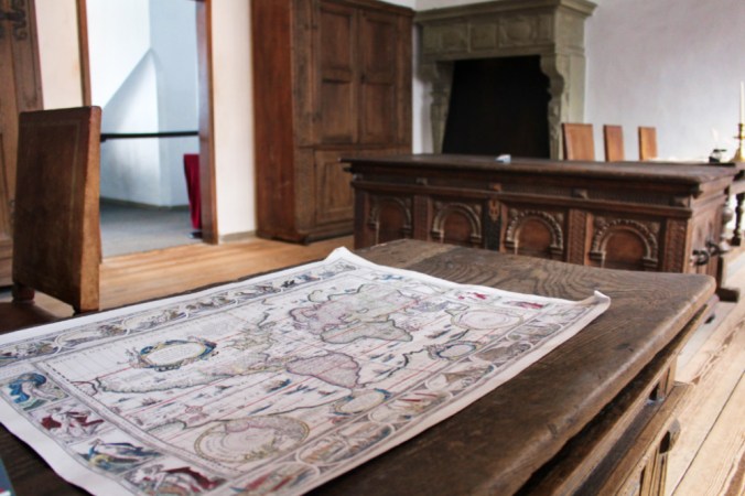 carte Kronborg Danemark