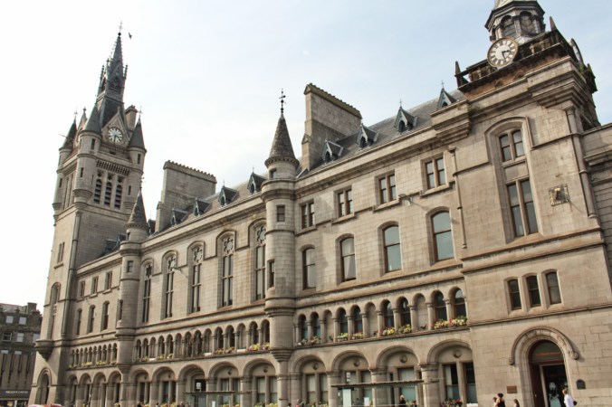 hôtel de ville Aberdeen