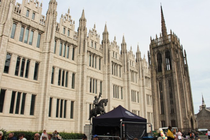 Marischal college extérieur Aberdeen