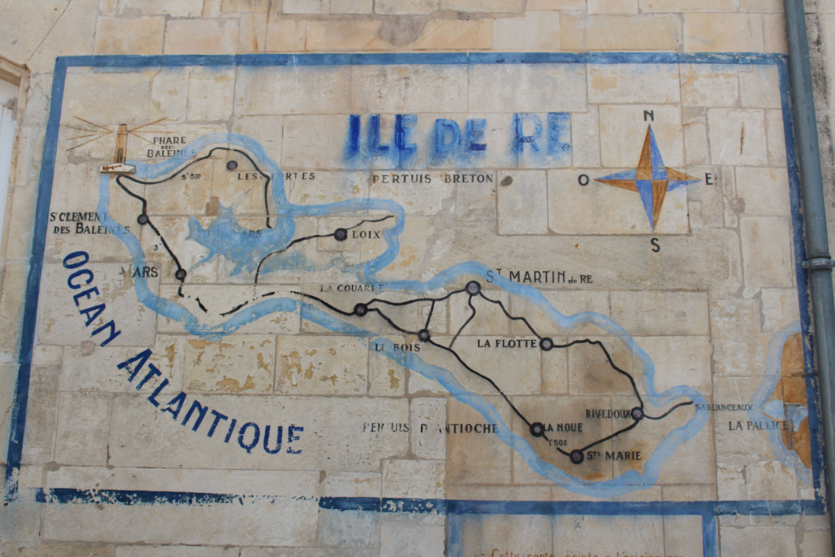 carte st martin de ré